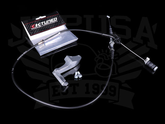 K-Tuned K-series Throttle Cable w/ Billet Bracket - Civic / Integra / RSX