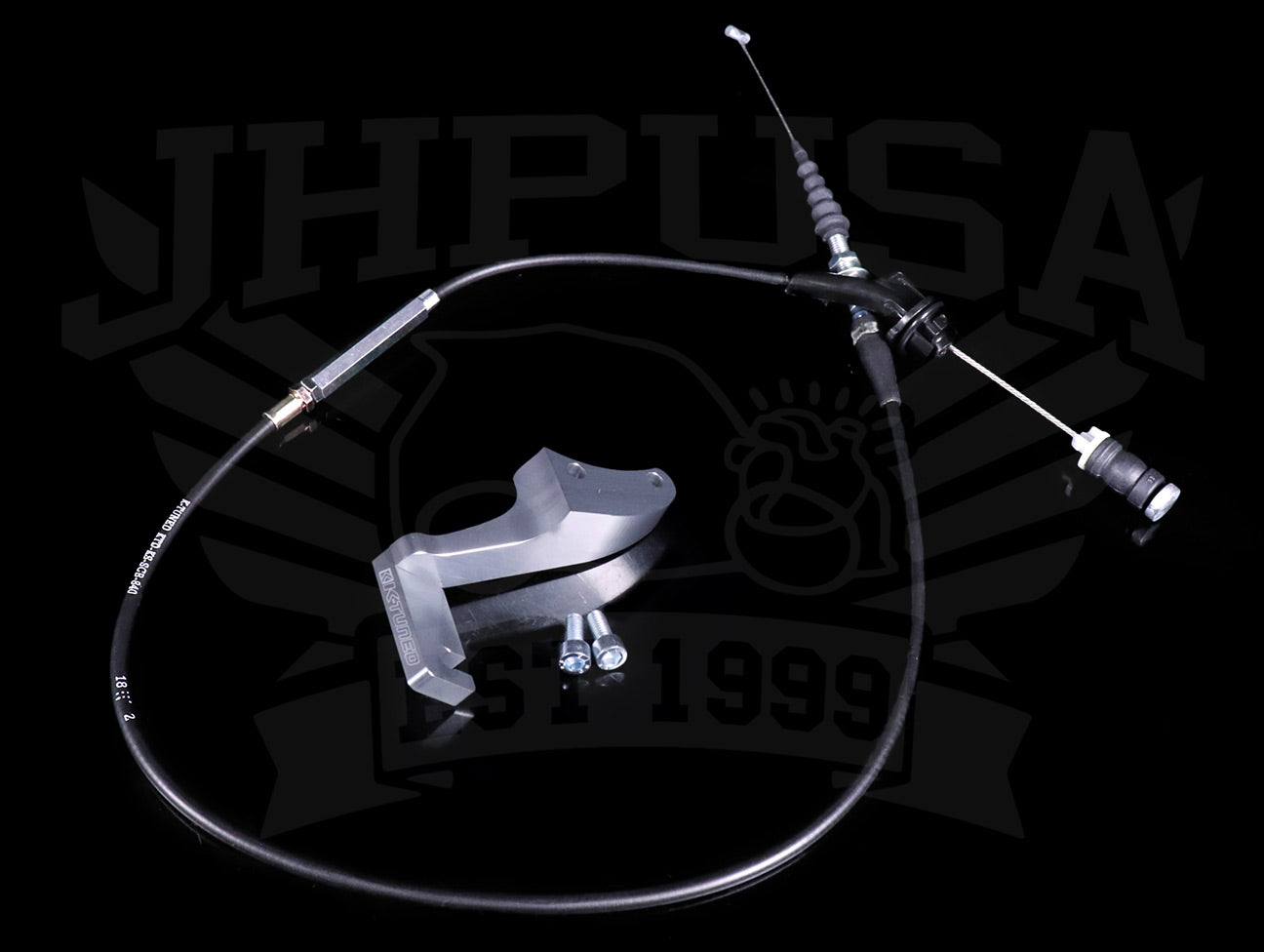 K-Tuned K-series Throttle Cable w/ Billet Bracket - Civic / Integra / RSX