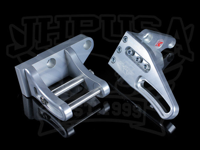 K-Tuned K-series Water Plate w/Alternator Brackets & AN Fittings