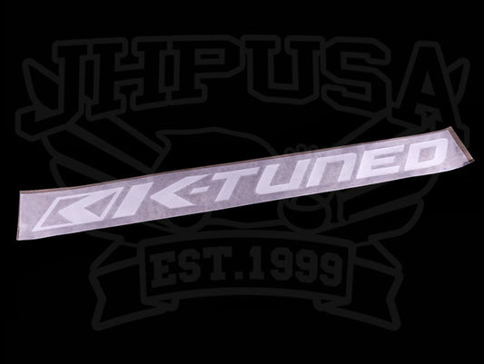 K-Tuned 28" Windshield Banner