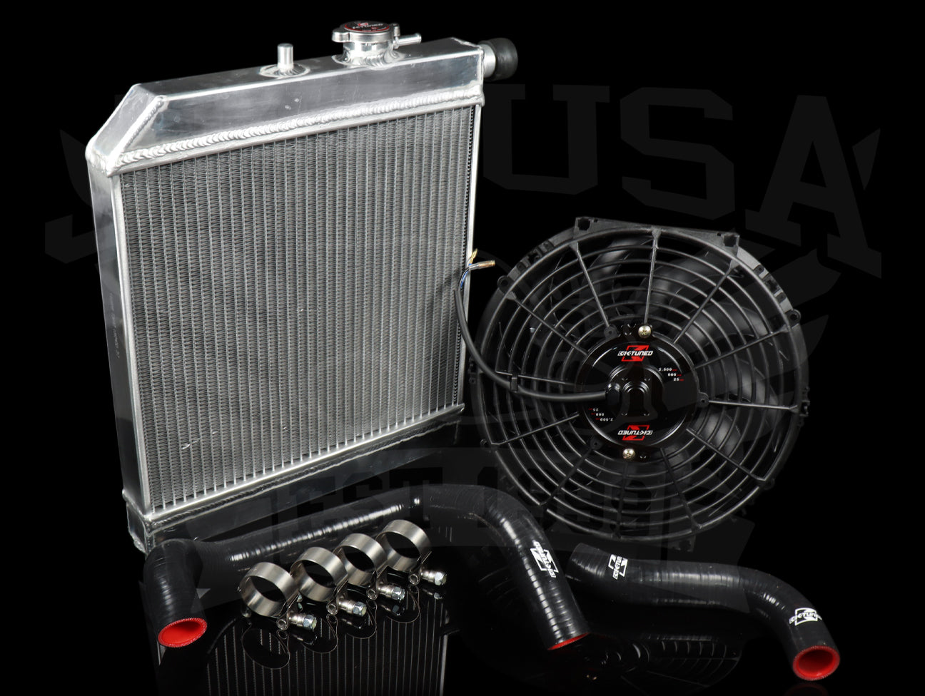 K-Tuned Passenger Side Radiator Kit
