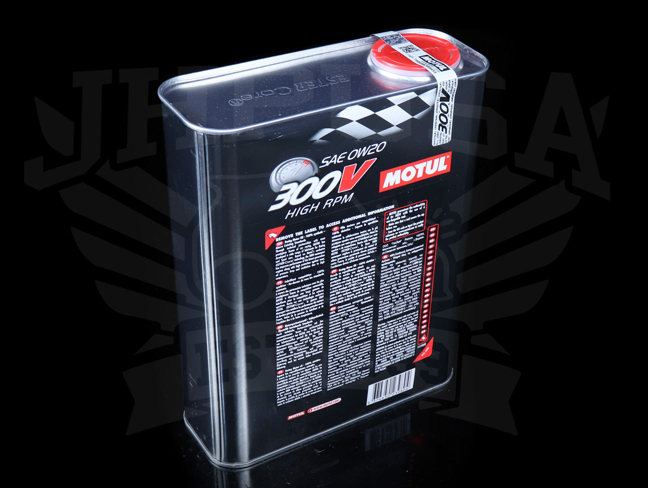 Motul 300V Synthetic Racing Motor Oil - 0W20 / 2 Liter