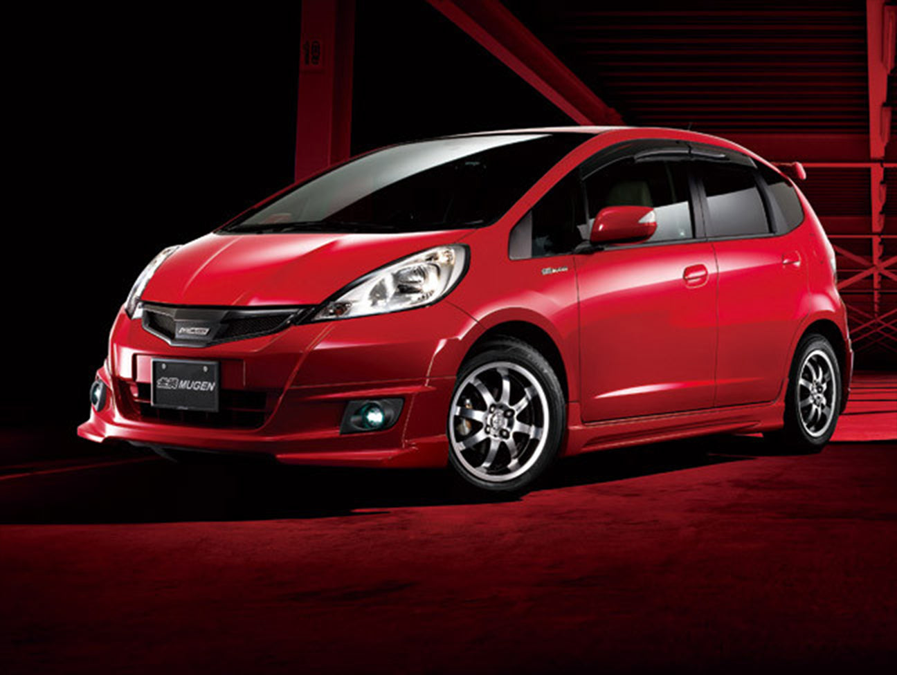 Mugen Ventilated Door Visors - 09-14 Honda Fit