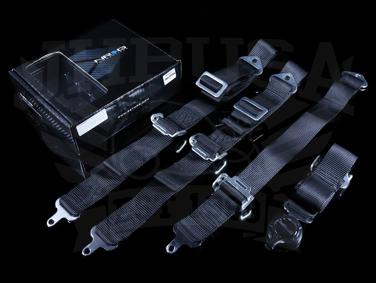 NRG 4-Point Cam Lock Seat Belt Harness