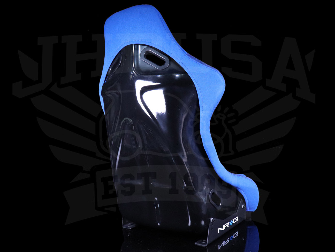 NRG FRP Race Bucket Seat - Large / Blue