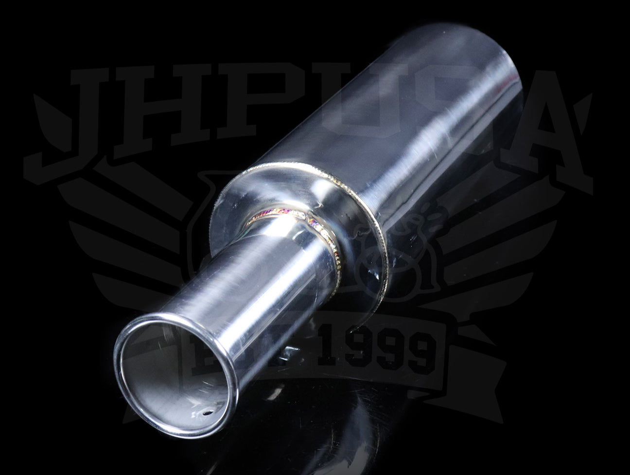 PLM Power Driven Universal 2.5" Rolled Tip Muffler