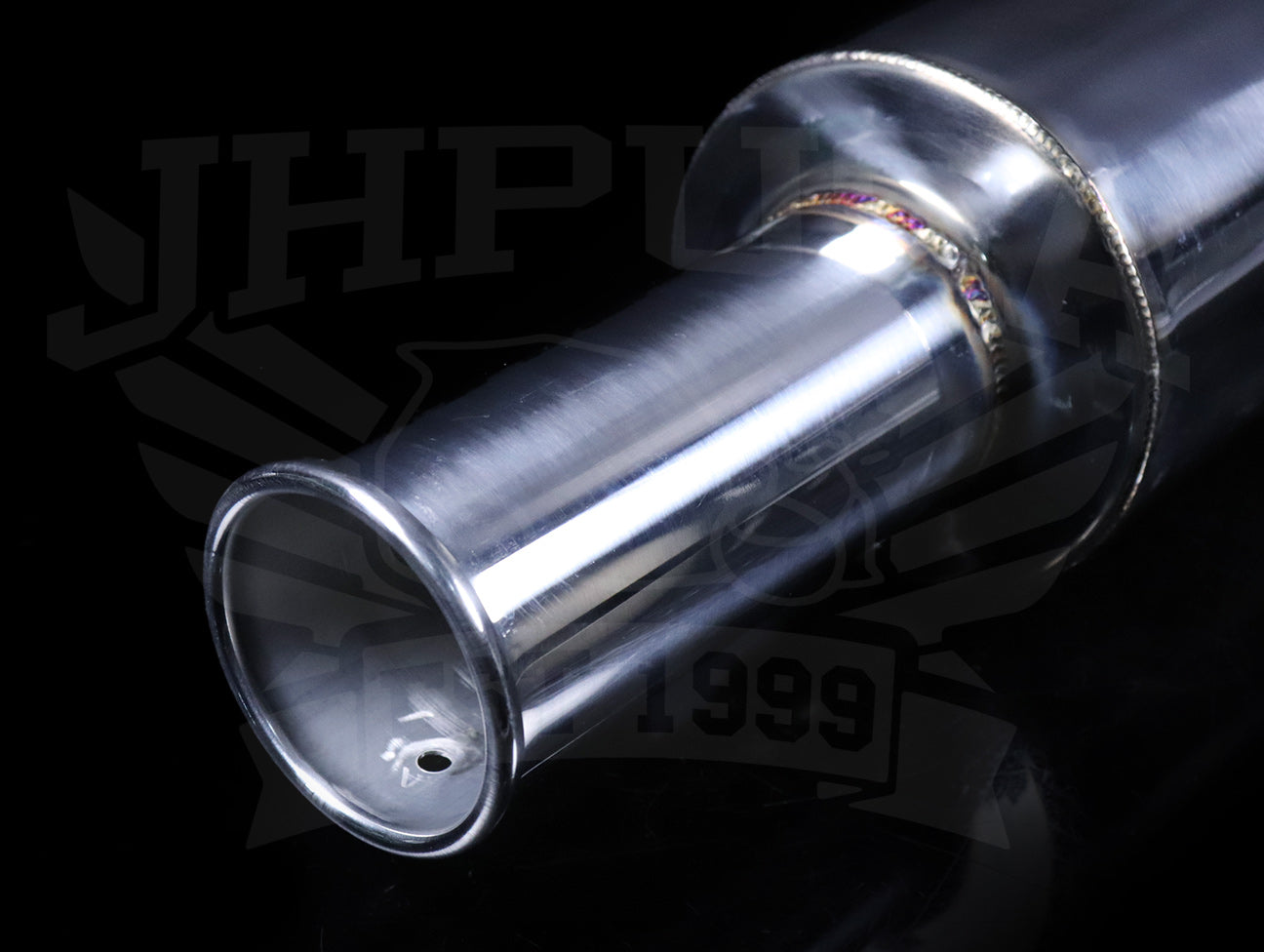 PLM Power Driven Universal 2.5" Rolled Tip Muffler