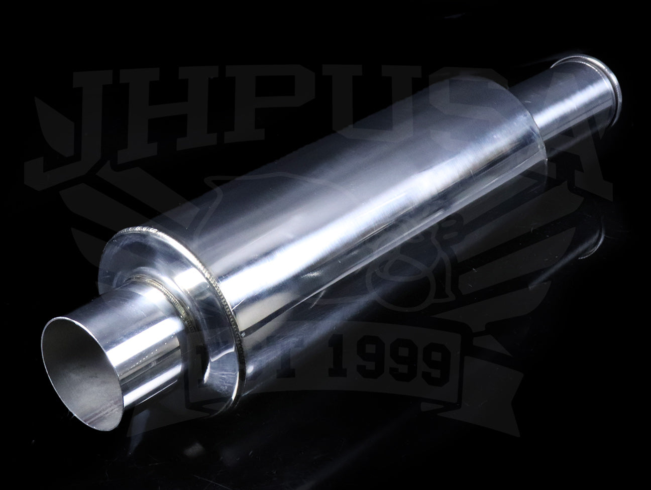 PLM Power Driven Universal 2.5" Rolled Tip Muffler