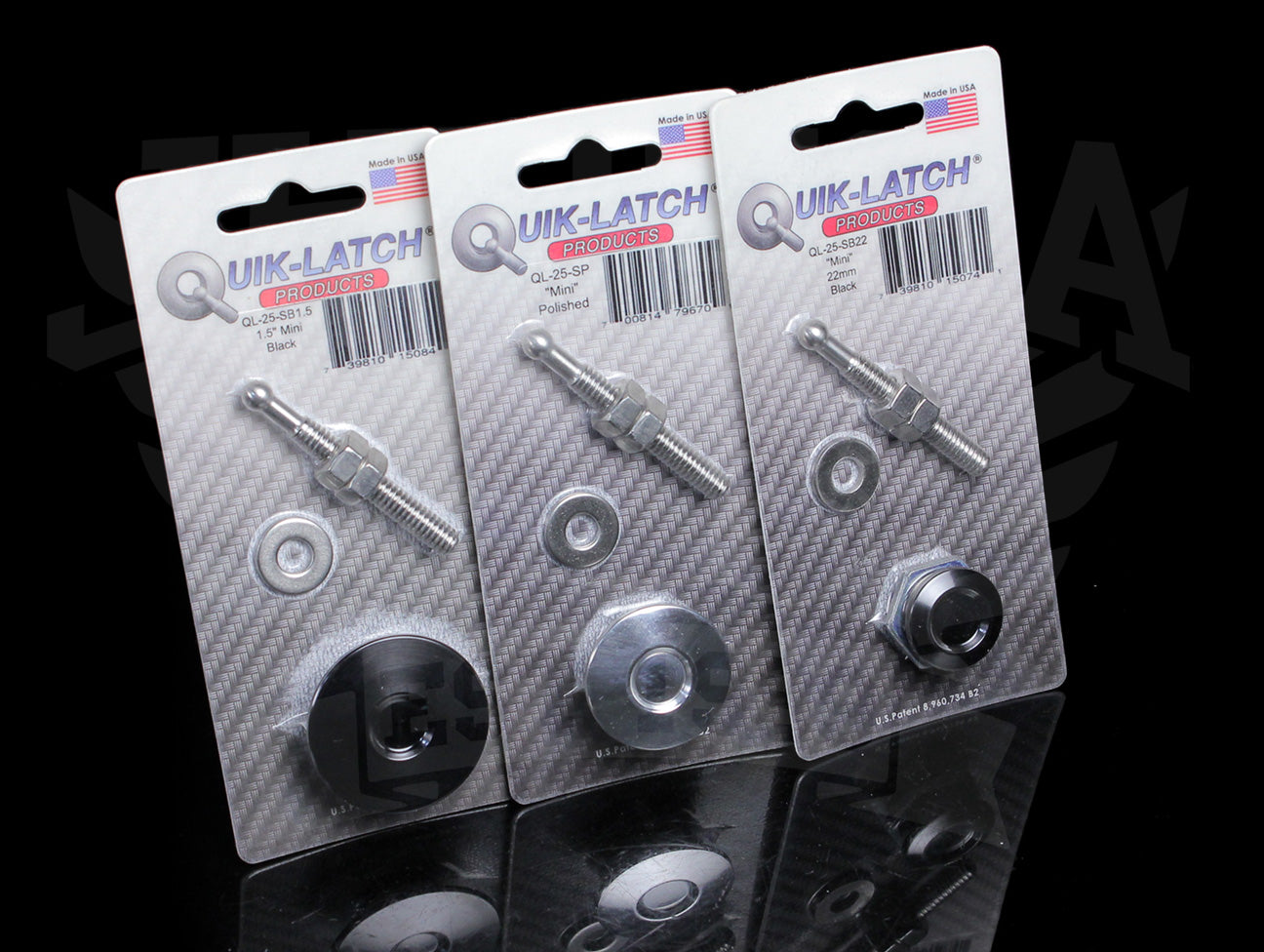 Quik-Latch 1.50" Mini-Latch Push Button Fastener