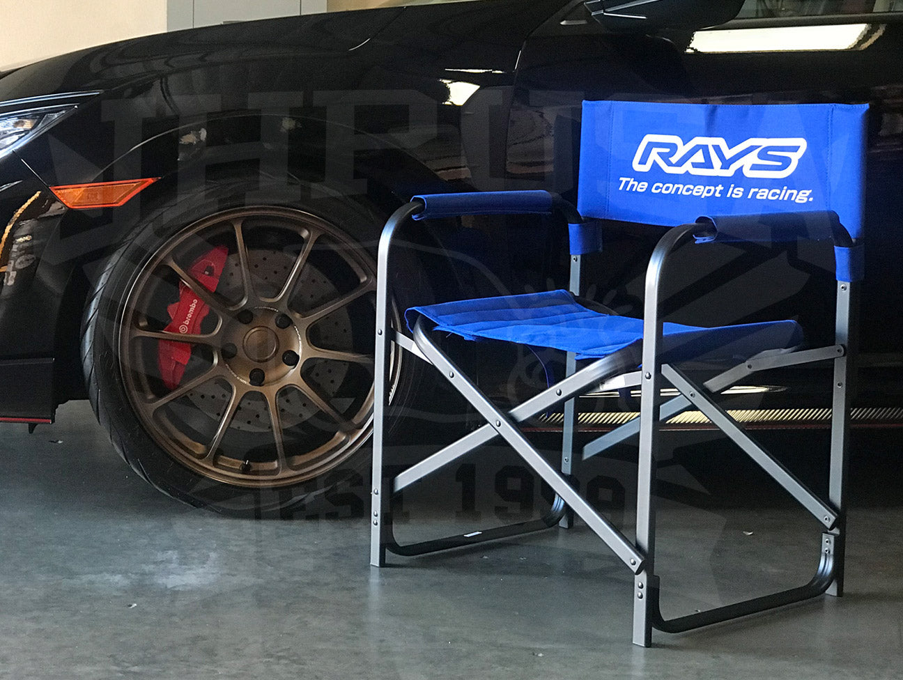 Rays Official Folding Chair - Blue