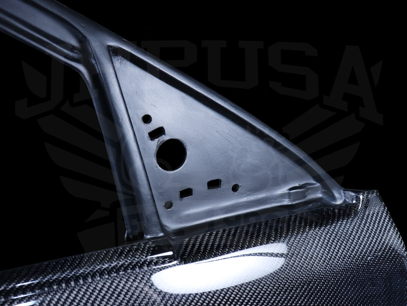 Seibon OEM Style Carbon Fiber Doors - 92-95 Civic Hatchback / Coupe