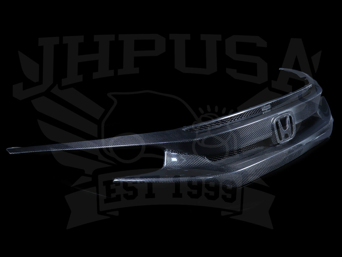 Seibon Carbon Fiber OEM Style Front Grill - 16-21 Civic / 17-21 Civic Type-R (FK8)