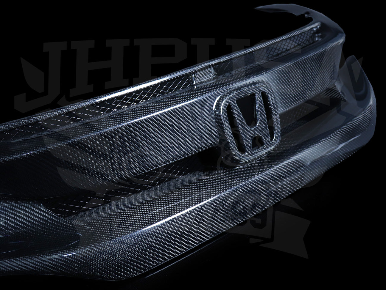 Seibon Carbon Fiber OEM Style Front Grill - 16-21 Civic / 17-21 Civic Type-R (FK8)