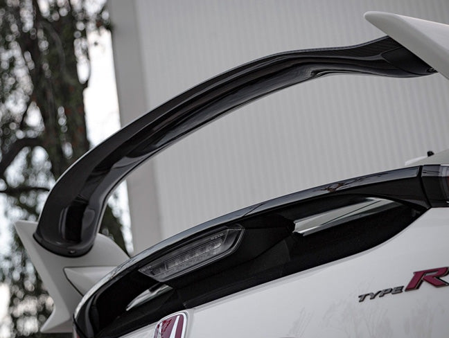 Seibon OEM Style Carbon Fiber Rear Center Spoiler - 17-21 Civic Type-R (FK8)
