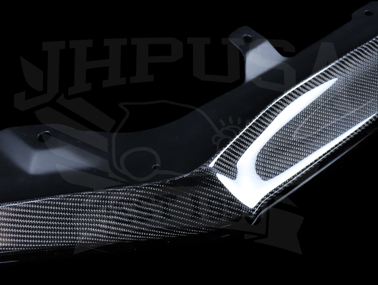 Seibon MB1 Style Carbon Fiber Front Lip - 15-17 Subaru WRX / STi