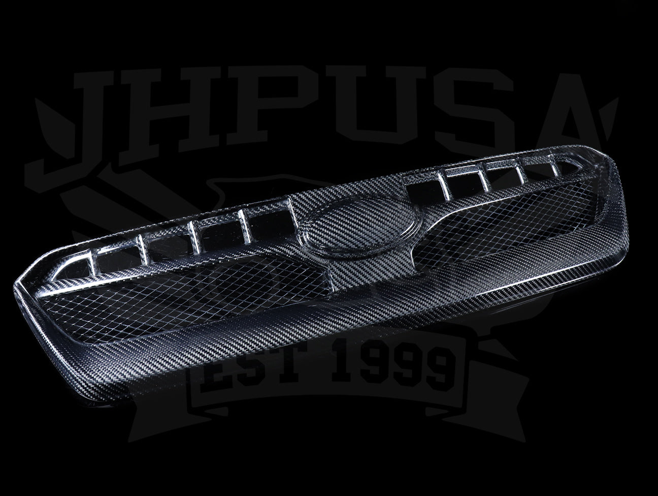 Seibon Carbon Fiber OEM Style Front Grill - 15-17 Subaru WRX / WRX STi