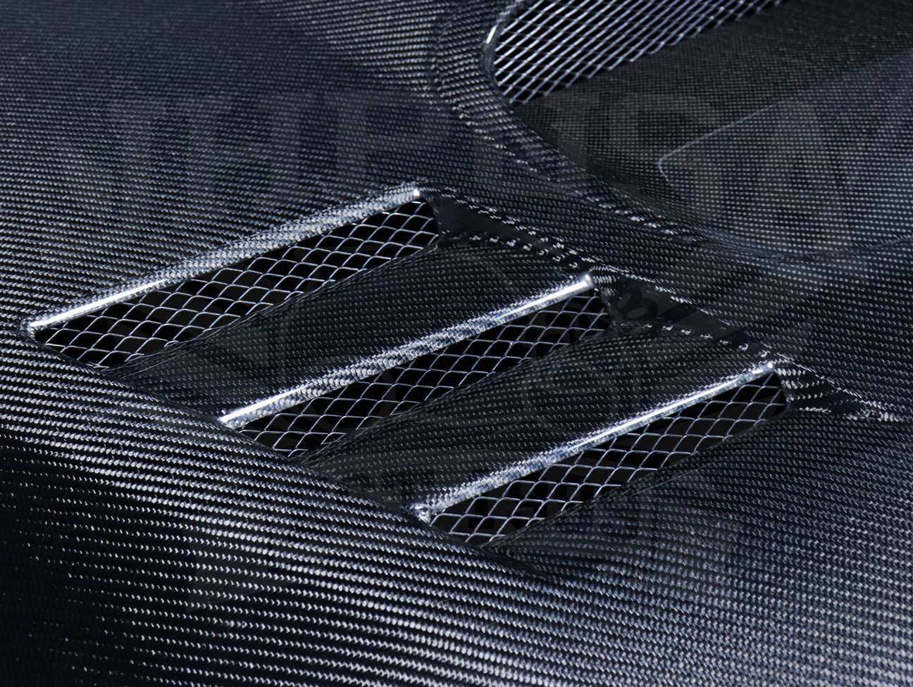 Seibon CWII Style Carbon Fiber Hood - 08-14 Subaru WRX STi