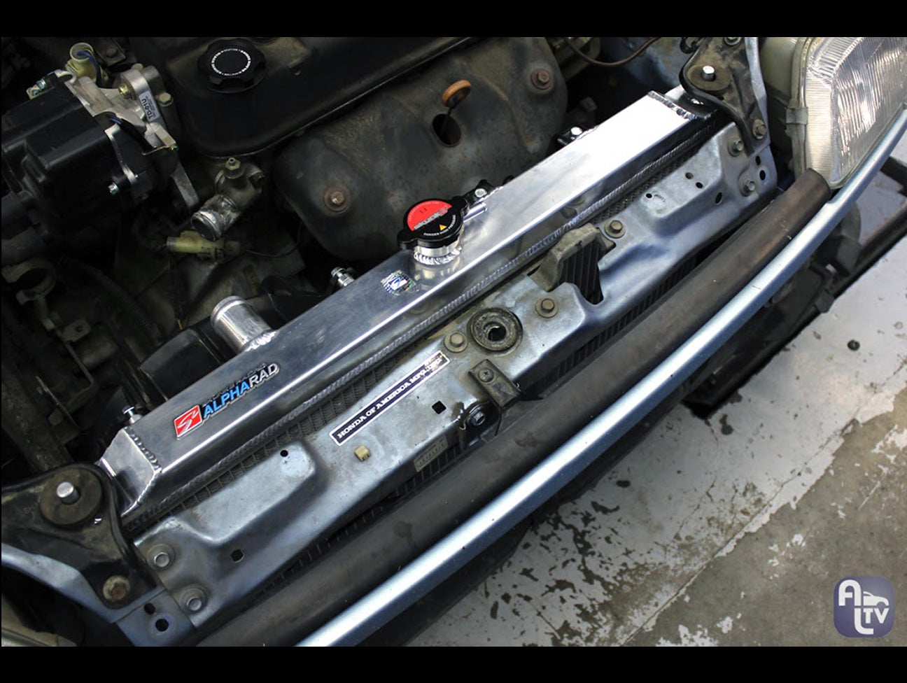 Skunk2 Alpha Series Full Size Radiator - 88-91 Civic / CRX