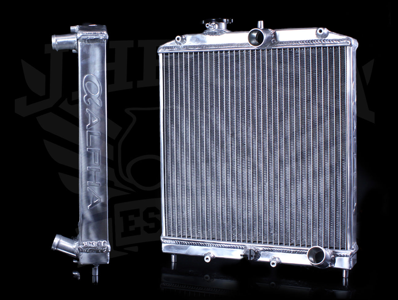 Skunk2 Alpha Series Radiator - 92-00 Honda Civic / Delsol