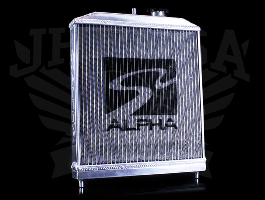 Skunk2 Alpha Series Radiator - 92-00 Honda Civic / Delsol