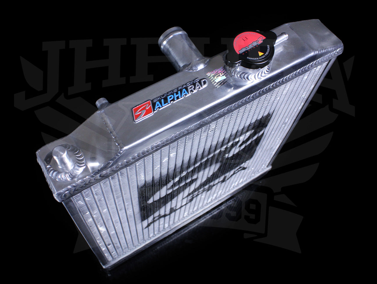 Skunk2 Alpha Series Half Size Radiator - 88-91 Civic / CRX