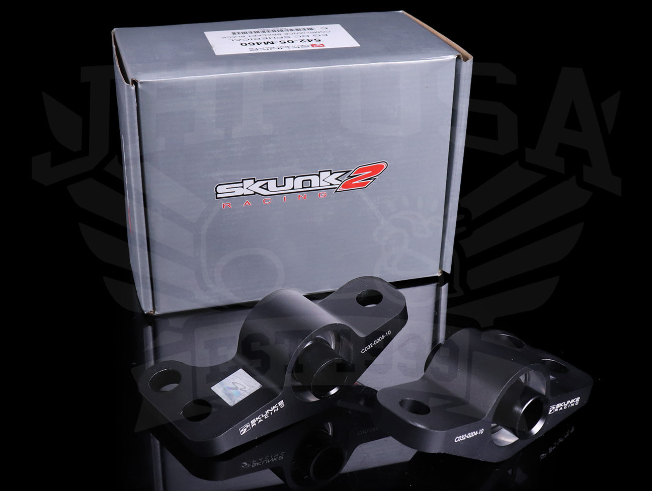 Skunk2 Spherical Billet Front Compliance Brackets - 96-00 Civic
