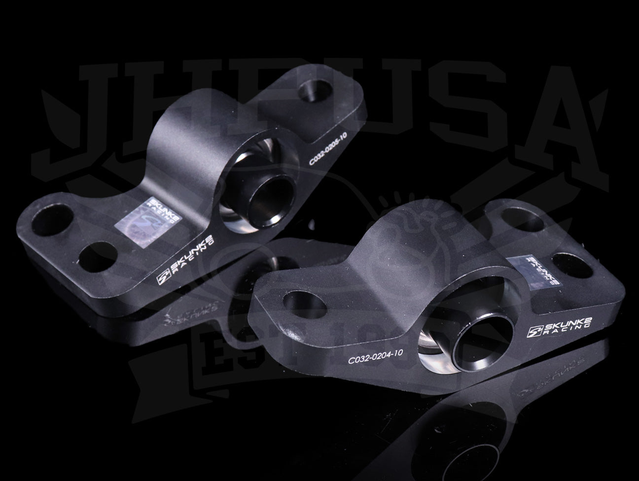 Skunk2 Spherical Billet Front Compliance Brackets - 96-00 Civic