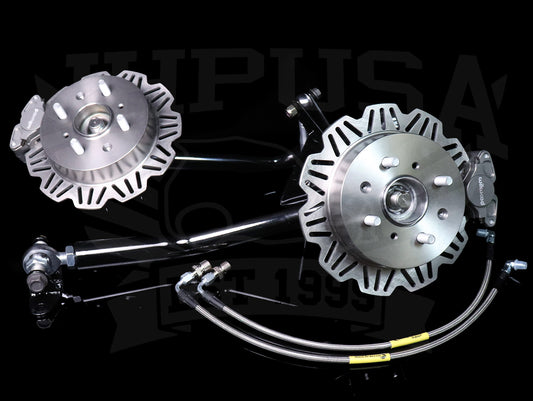 SpeedFactory Rear Trailing Arm Kit w/ Staging Brakes - 88-00 Civic / 90-01 Integra