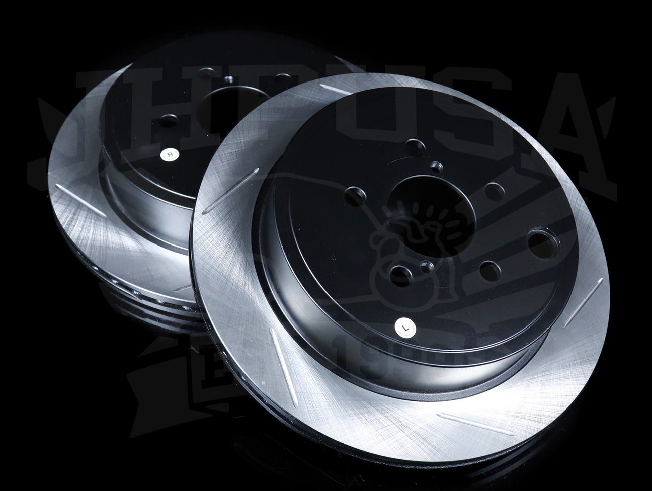 StopTech Sport Slotted Rear Rotors - 2013+ Scion FRS / Subaru BRZ