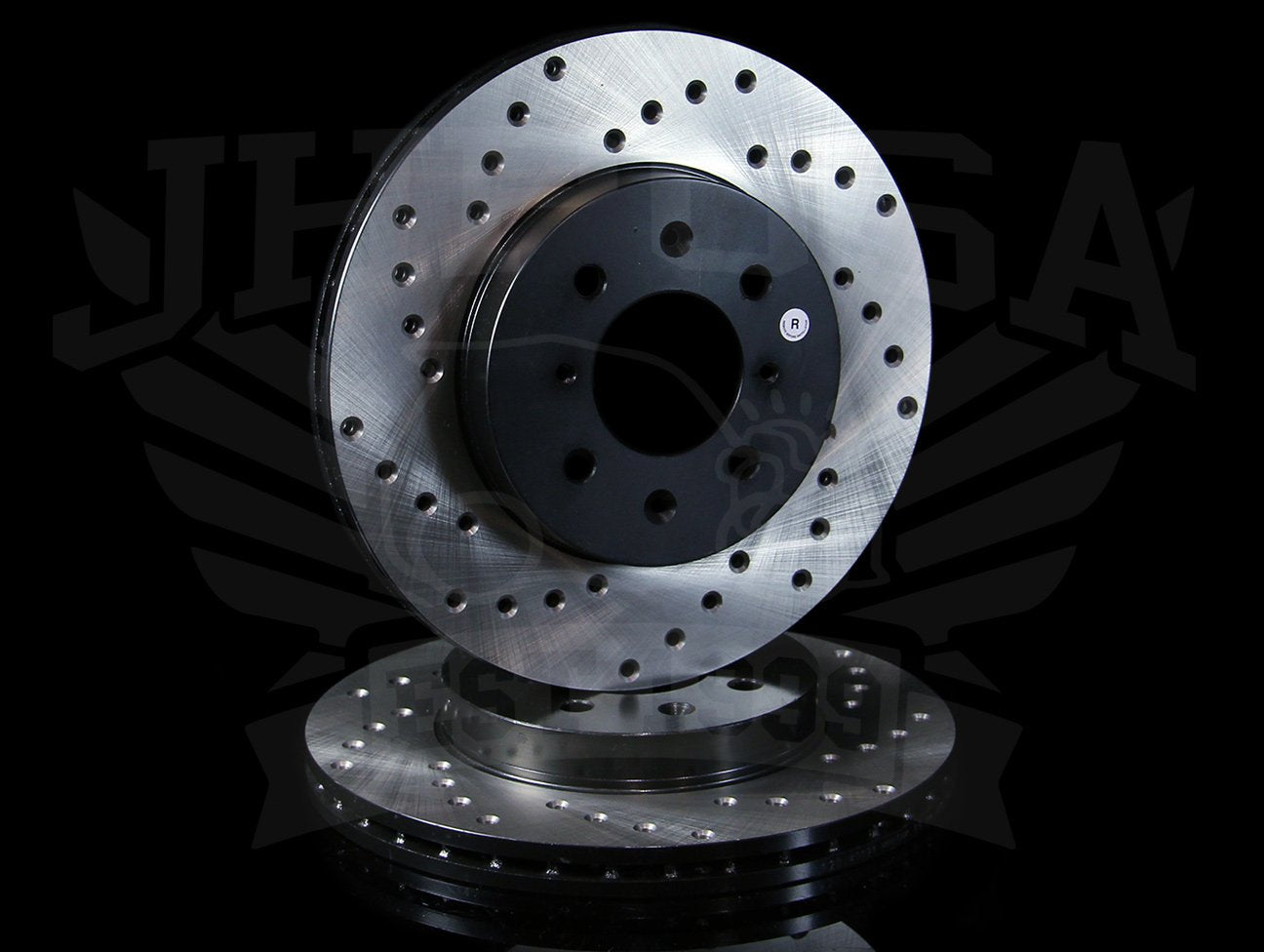 StopTech Drilled Front Rotors - Acura