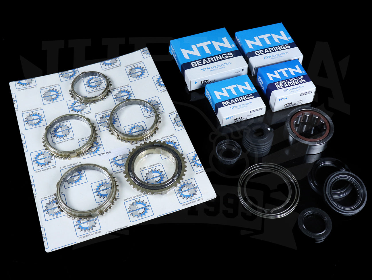 Synchrotech Bearing Seal & Carbon Syncro Kit - B-series VTEC Cable Trans (92-93 B16/B17)