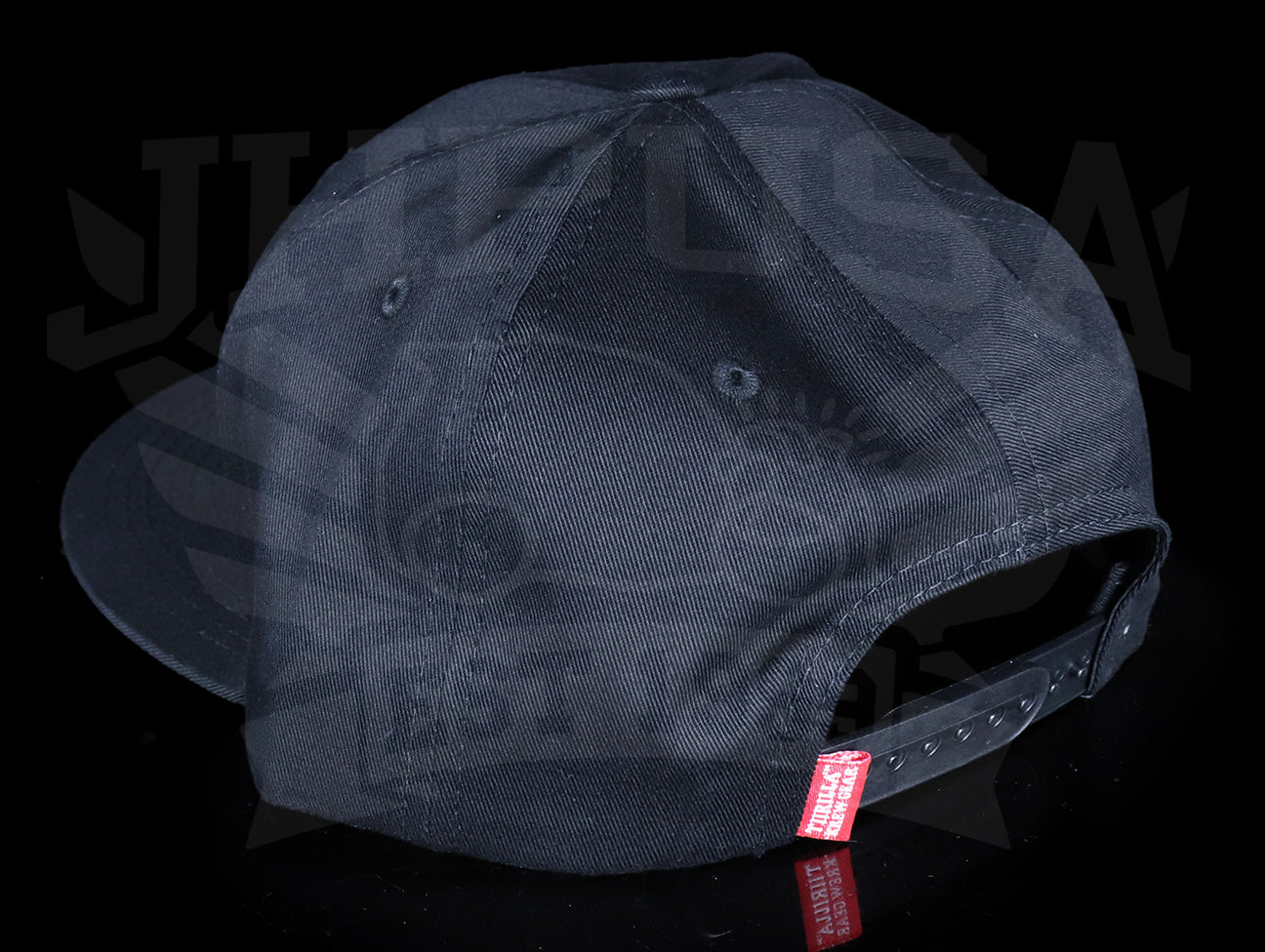 Thrilla Krew Dot Logo Snapback Cap - Black