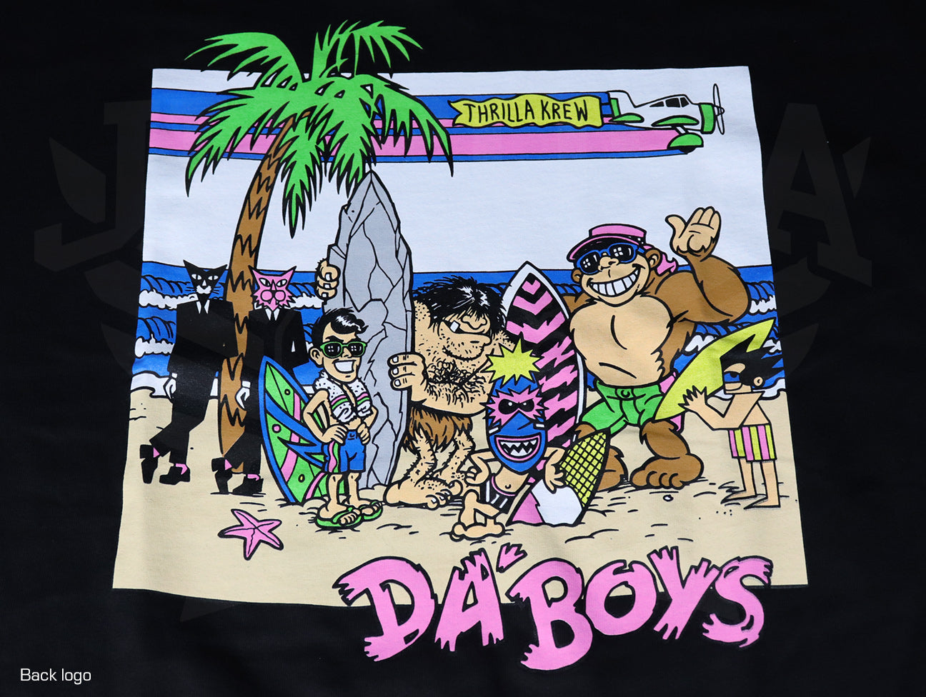 Thrilla Krew Da Boys Tee - Black