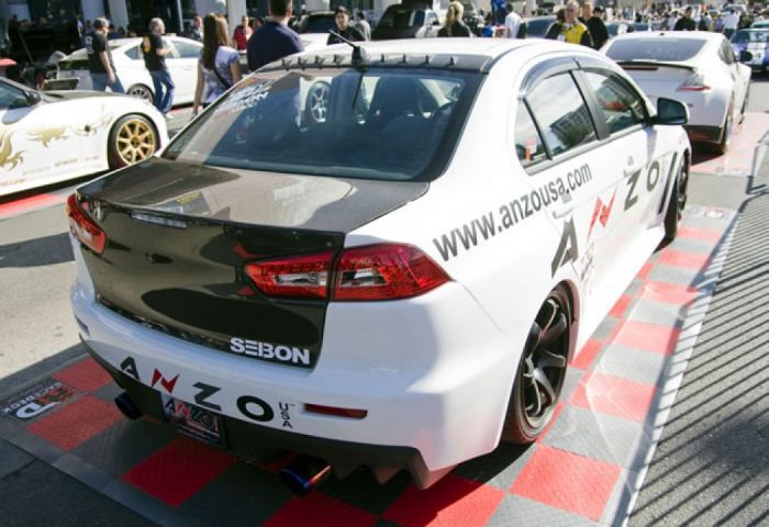 Seibon OEM Style Carbon Fiber Trunk Lid - 08-15 Mitsubishi Evo X