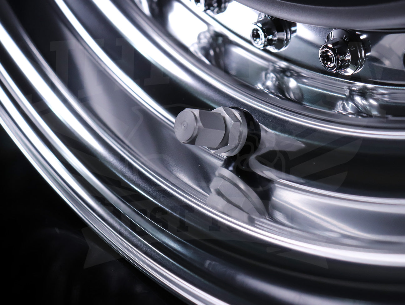 Work Meister CR 01 3-Piece Wheels - Gunmetal w/Polish Lip 15x8 / 4x100