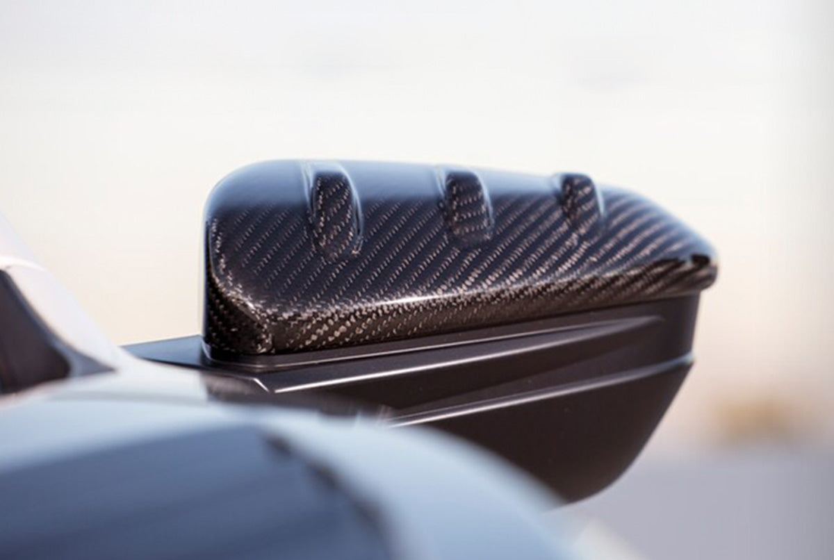 Mugen Carbon Fiber Door Mirror Cover Set - FK7/FK8