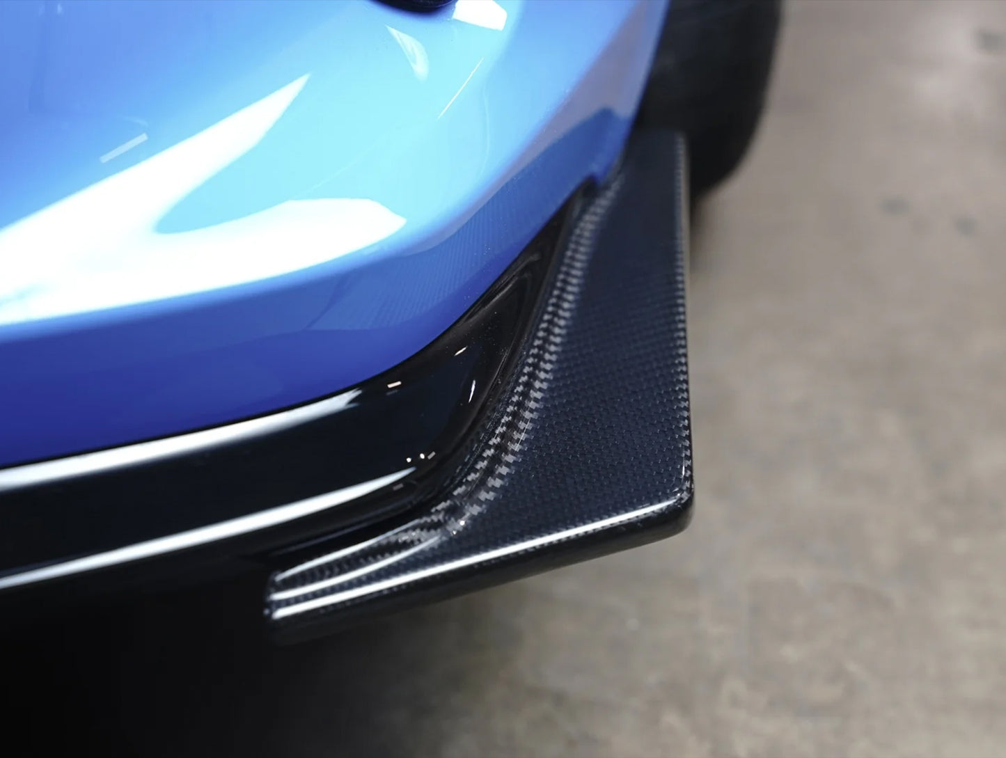 APR Performance Carbon Fiber Rear Bumper Skirt - 23+ Civic Type-R (FL5)
