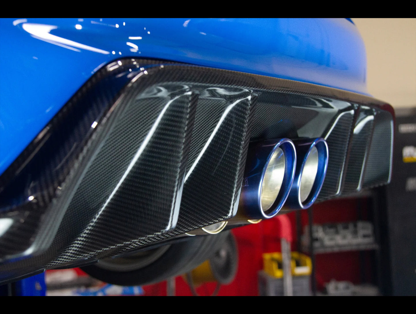 APR Performance Carbon Fiber Rear Diffuser - 23+ Civic Type-R (FL5)