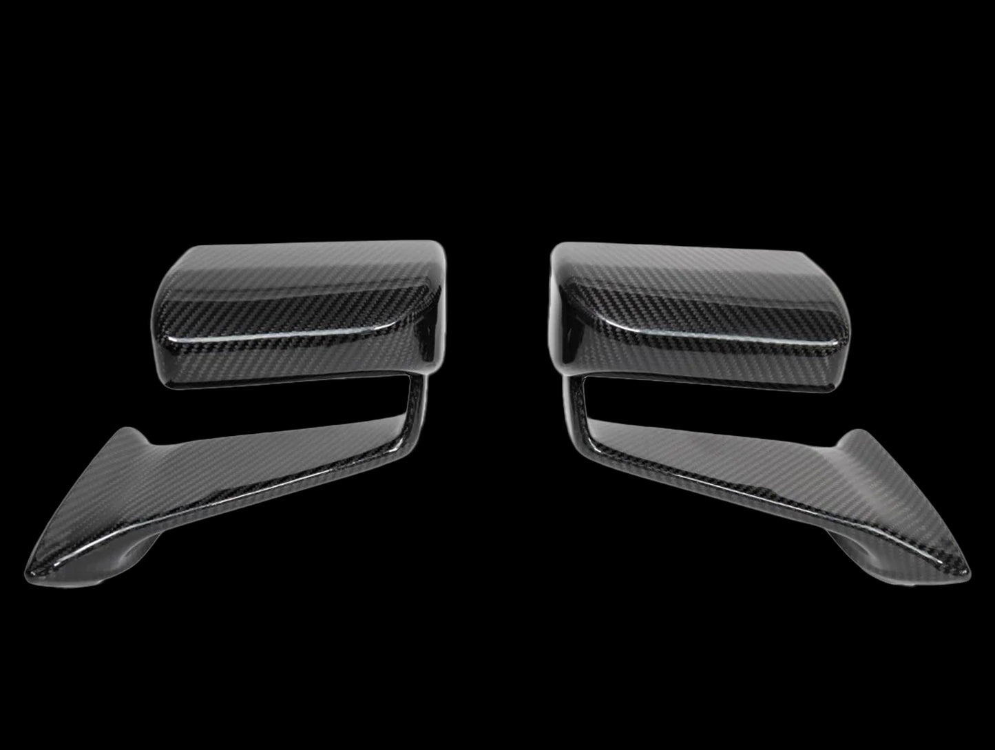 APR Performance GT2 Carbon Aero Mirrors - 22+ Civic Type R (FL5) / 23+ Integra Type S (DE5)
