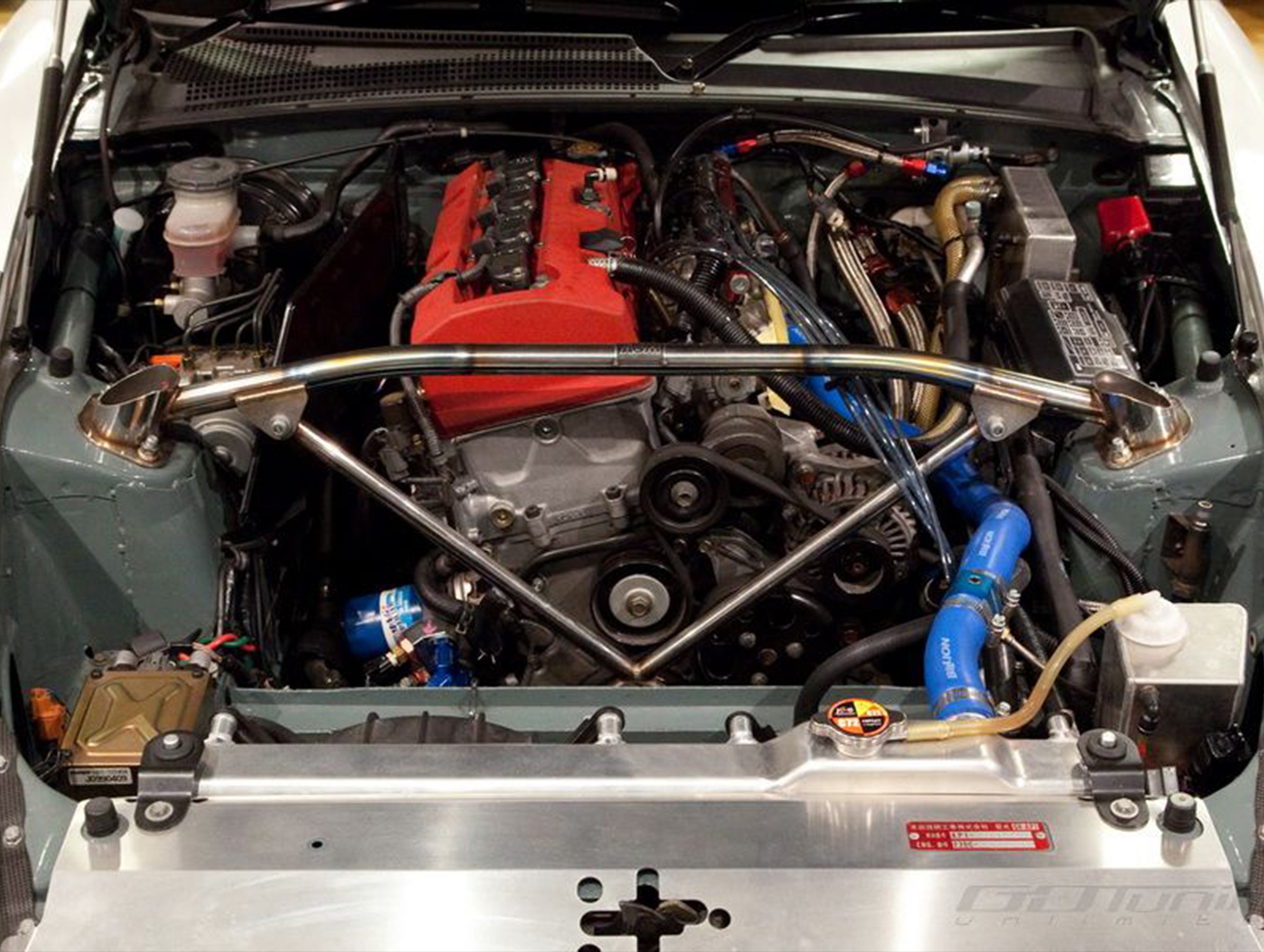 ASM GT Front Strut Tower Bar - 00-09 S2000 - JHPUSA