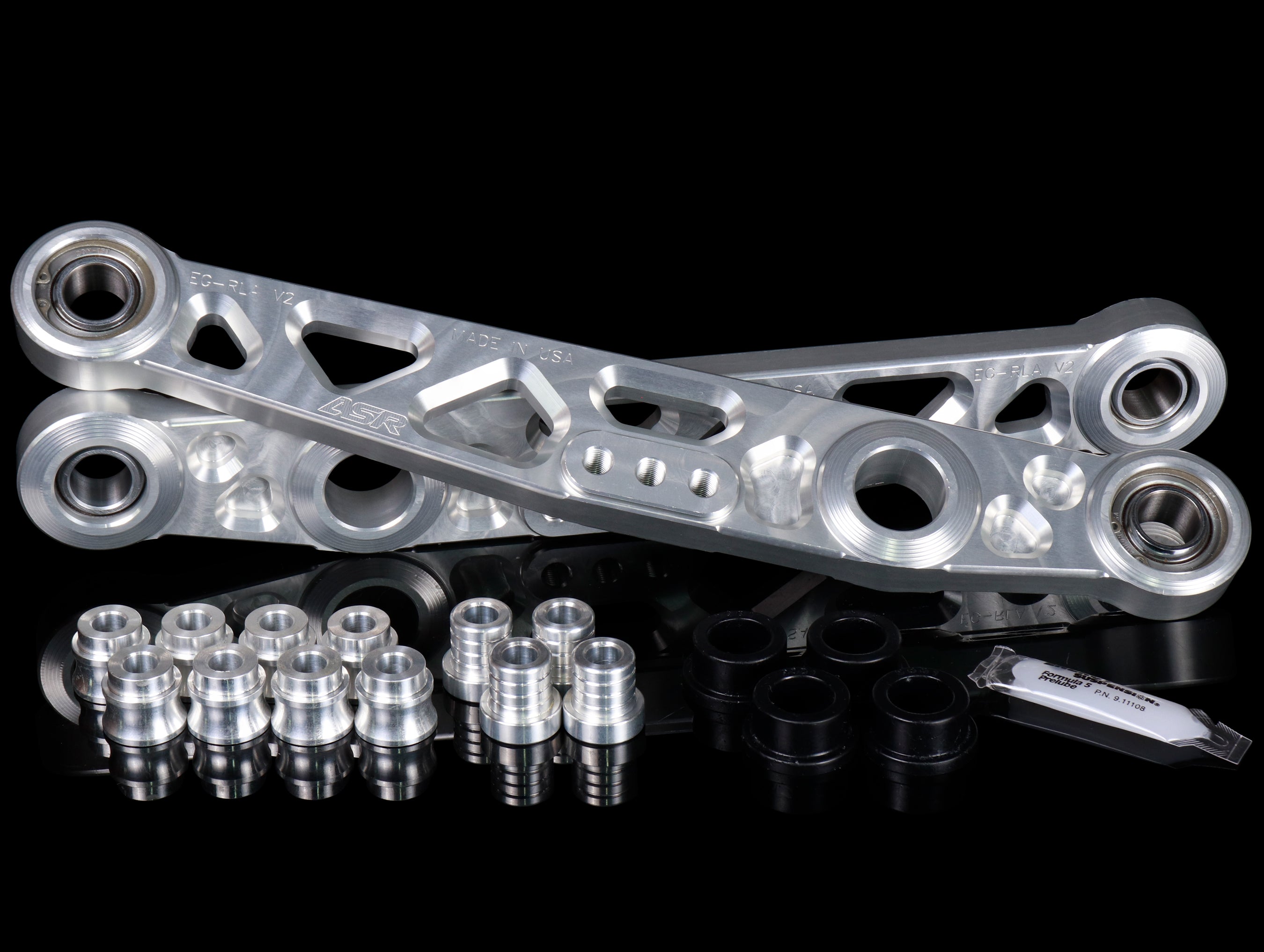 ASR V2 Billet Spherical Rear Lower Control Arms - 88-95 Civic / 90-01  Integra