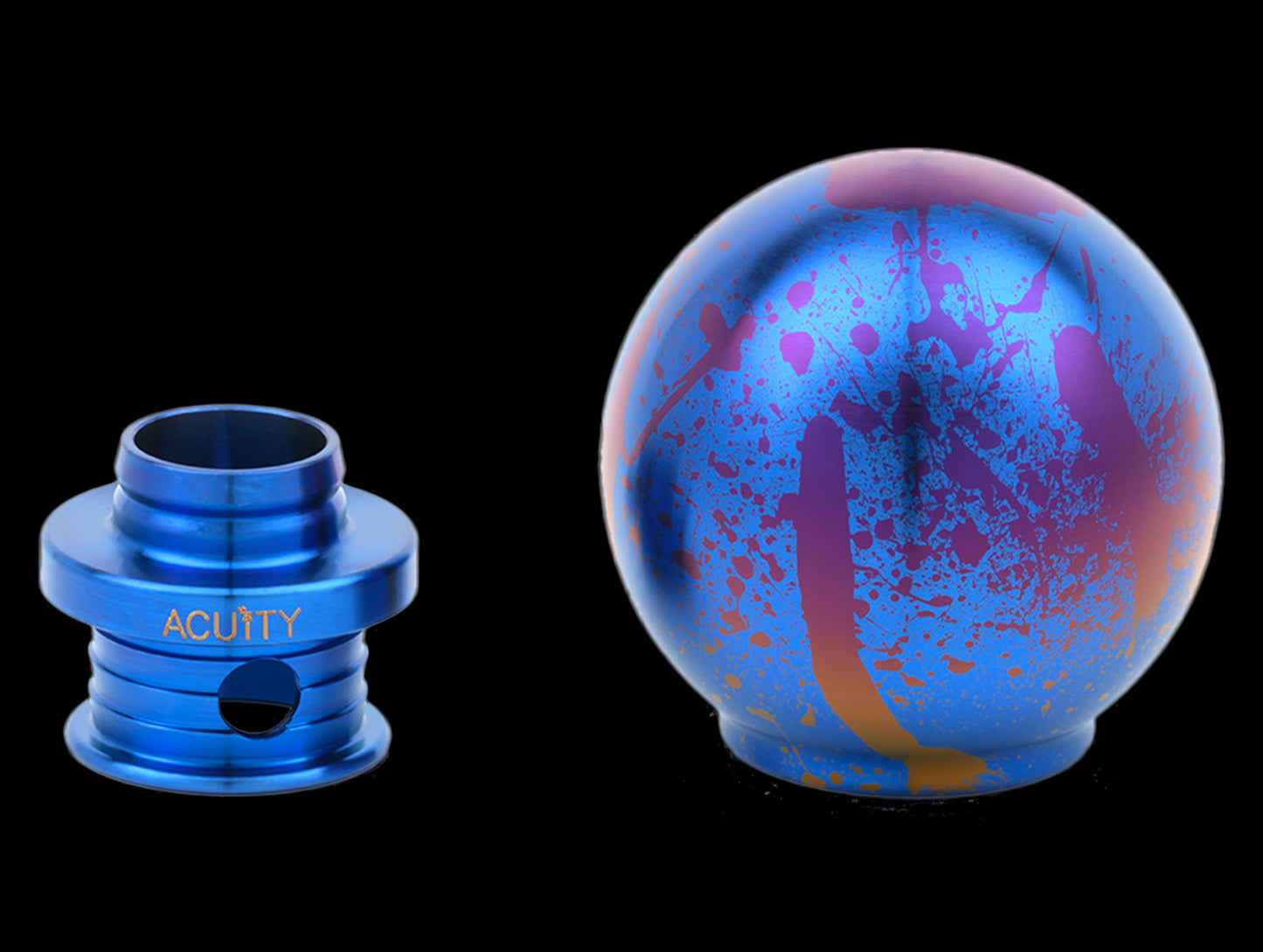 Acuity POCO Titanium Shift Knob - Splatter Titanium