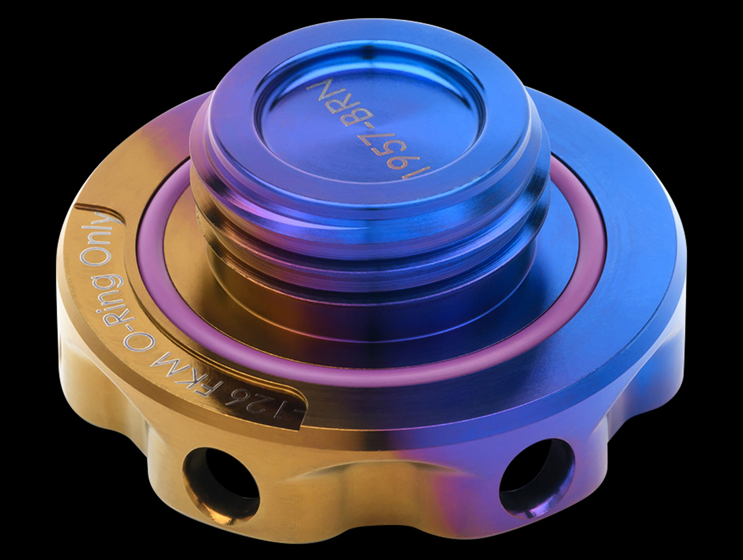 Acuity Podium Titanium Oil Cap - Honda/Acura