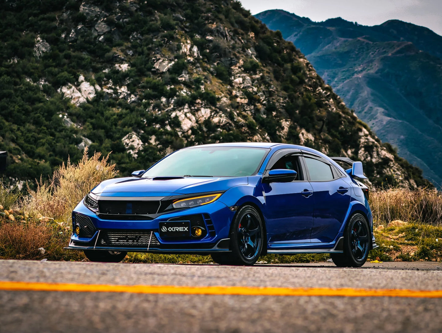 AlphaRex NOVA-Series LED Projector Headlights - 16-21 Honda Civic