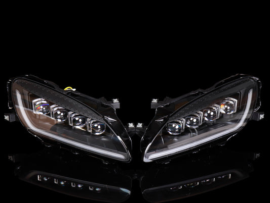 AlphaRex NOVA-Series LED Projector Headlights - 99-09 S2000