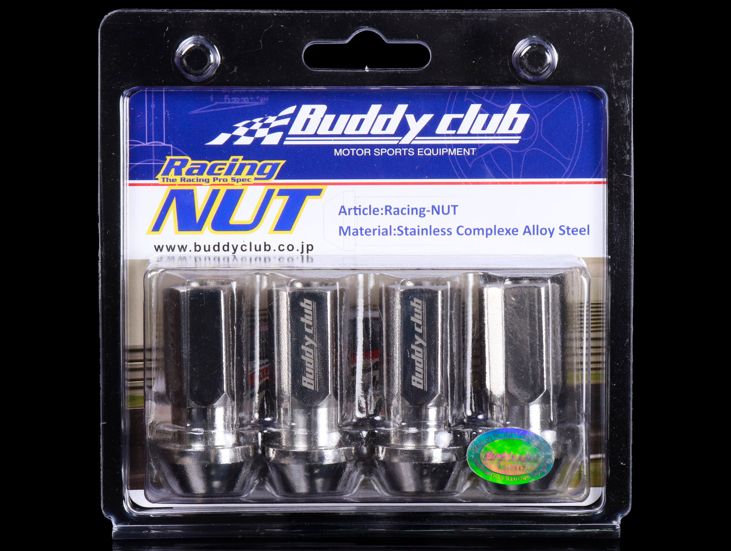 Buddy Club Racing 12x1.5mm Lug Nuts (4-Pieces)