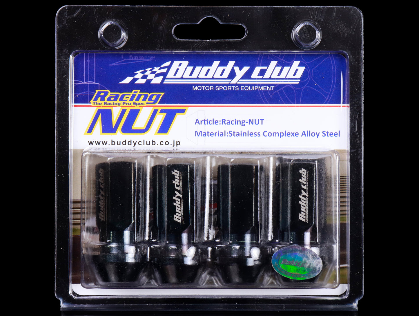 Buddy Club Racing 12x1.5mm Lug Nuts (4-Pieces)