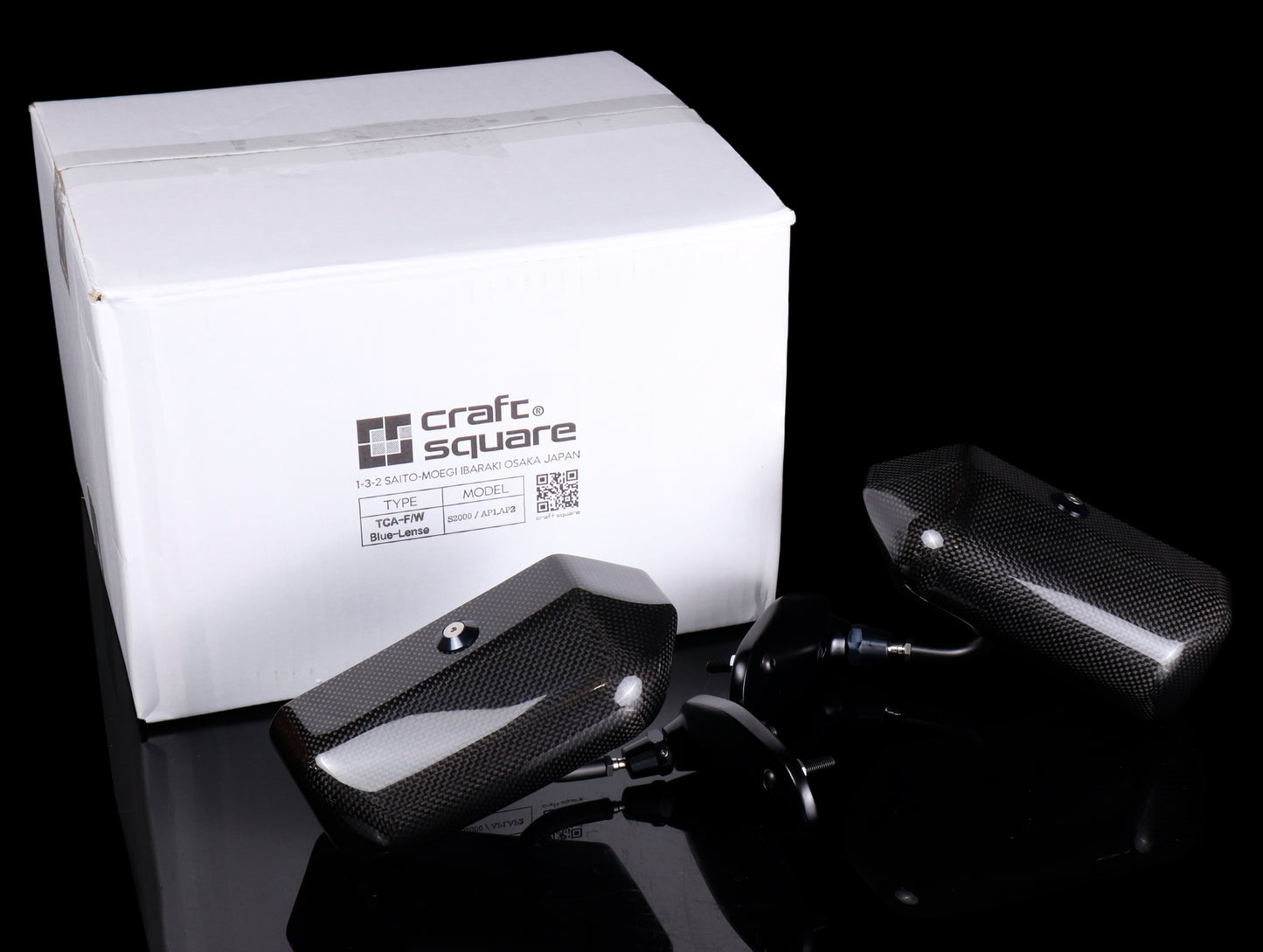 Craft Square Touring Competition Carbon Mirror - 00-09 S2000