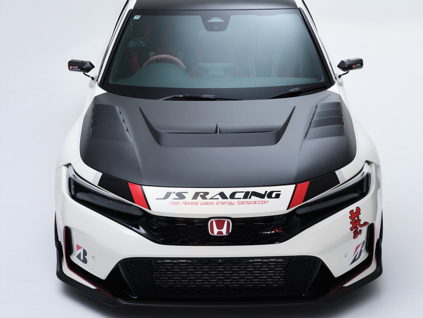 Craft Square Touring Competition Carbon Mirror - 23+ Civic Type R (FL5)