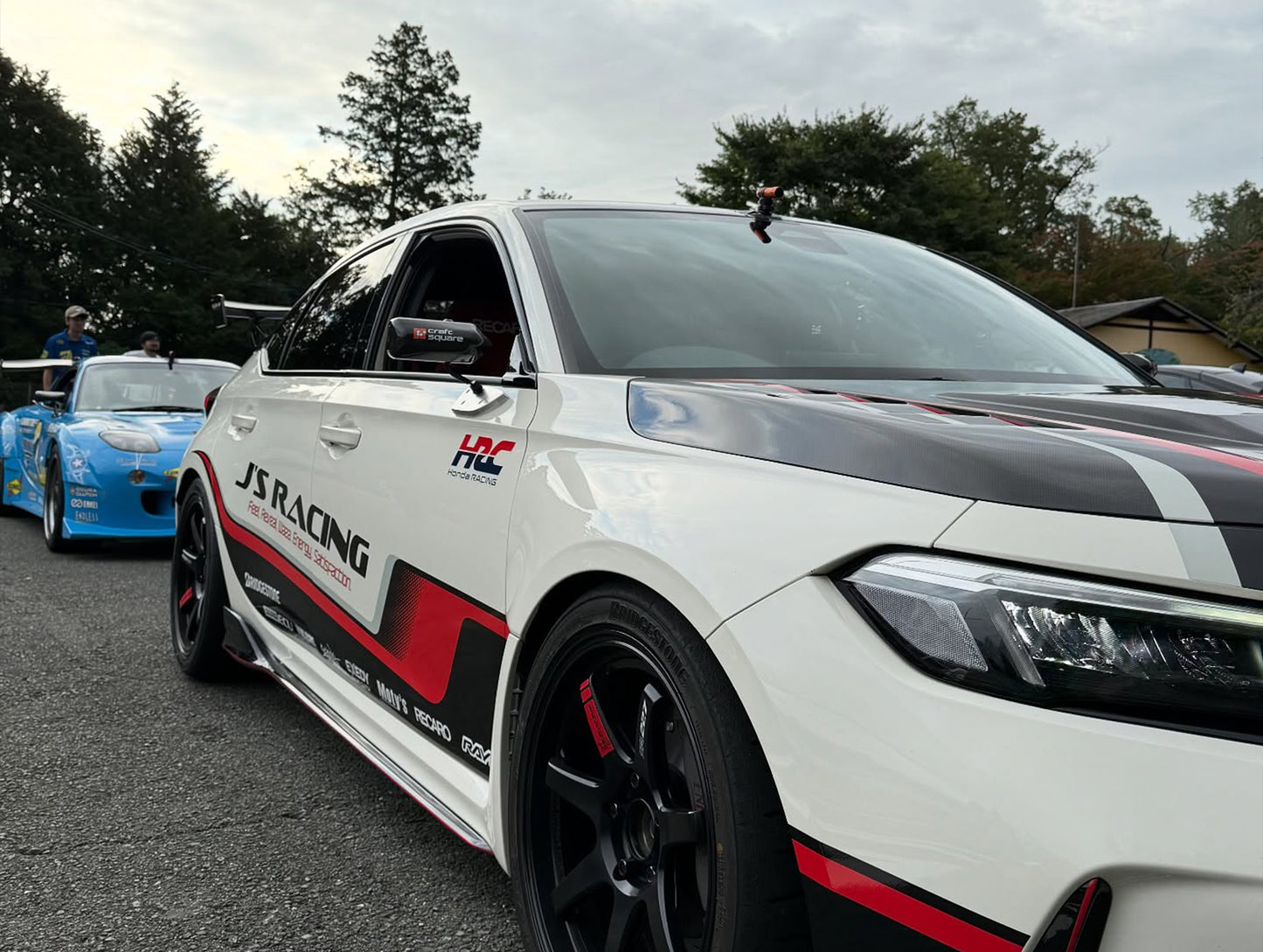 Craft Square Touring Competition Carbon Mirror - 23+ Civic Type R (FL5)
